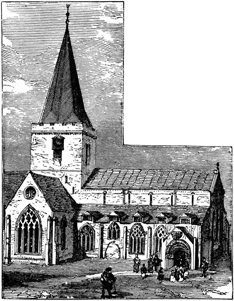 The Old Church Perth N B    Clipart Etc