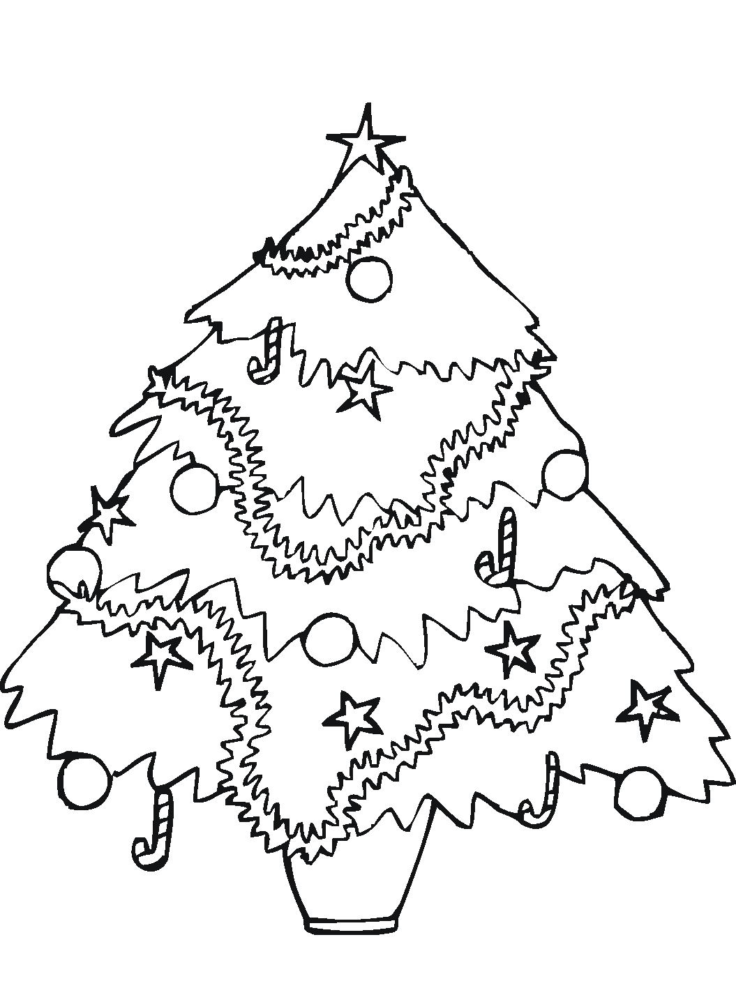 Christmas Tree Clip Art Pictures And Coloring Pagesimagesphotos