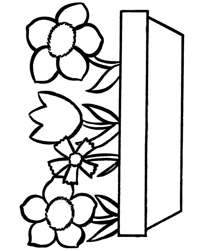 Coloring Page Of Flower Pot   Free Cliparts That You Can Download To