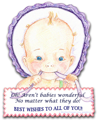 Congratulations Baby Clipart New Baby Greeting Clip Art  1