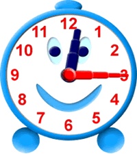 Edupic Math Drawings Clock Clip Art   Telling Time   Pinterest