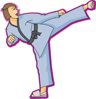 Free Sports   Karate Clipart   Clip Art Pictures   Graphics    