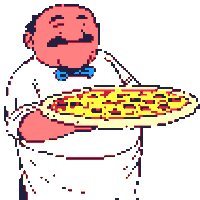 Pizza Clip Art Photo  Animated Pizza Man 12 Gif