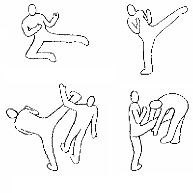 Tae Kwon Do Clip Art  Some Drawings I Did By Request For Someone Who    