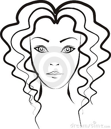 Curly Hair Clipart   Clipart Panda   Free Clipart Images