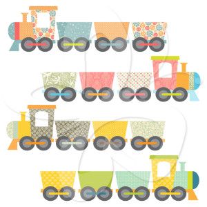 Cute Train Clip Art Set   Locomotive   Other Moving Clipart   Pintere