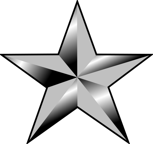 General Of The Army Is Designated By Five Of These Five Pointed Stars