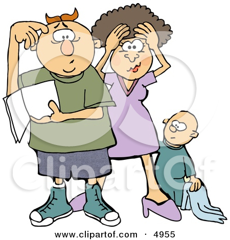 Mom Dad And Baby Clip Art