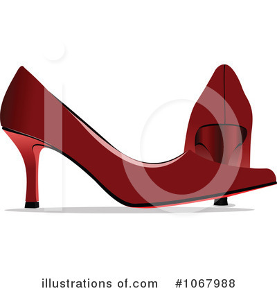 Royalty Free  Rf  High Heels Clipart Illustration By Leonid   Stock