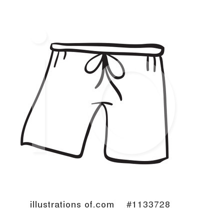 Shorts Clipart  1133728 By Colematt   Royalty Free  Rf  Stock