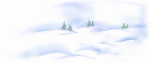 Snow Scene Clipart