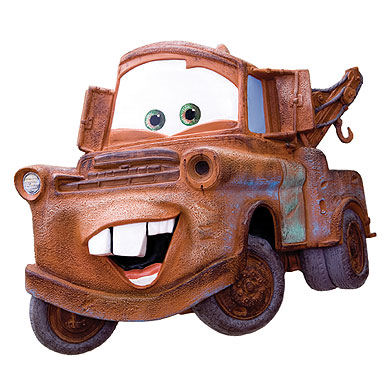 Wallables Disney Cars Mater   Wall Sticker Outlet