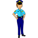 Woman Police Officer Clipart   Royalty Free Public Domain Clipart