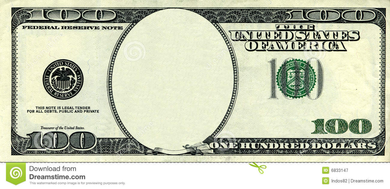 Blank Dollar Bill Clip Art Dollar Frame