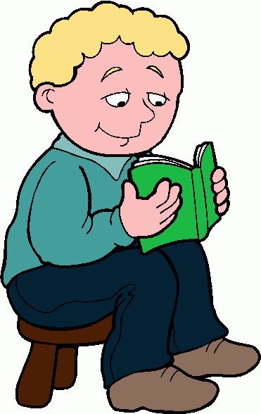 Boy Reading 2 Clipart   Boy Reading 2 Clip Art