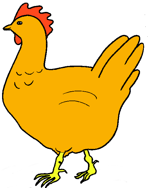 Chicken Clip Art 3 Gif