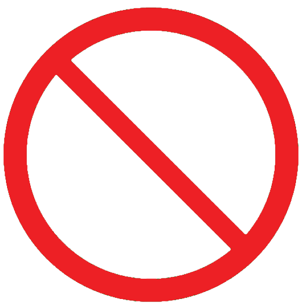 Clip Art Of No A No Smoking Sign