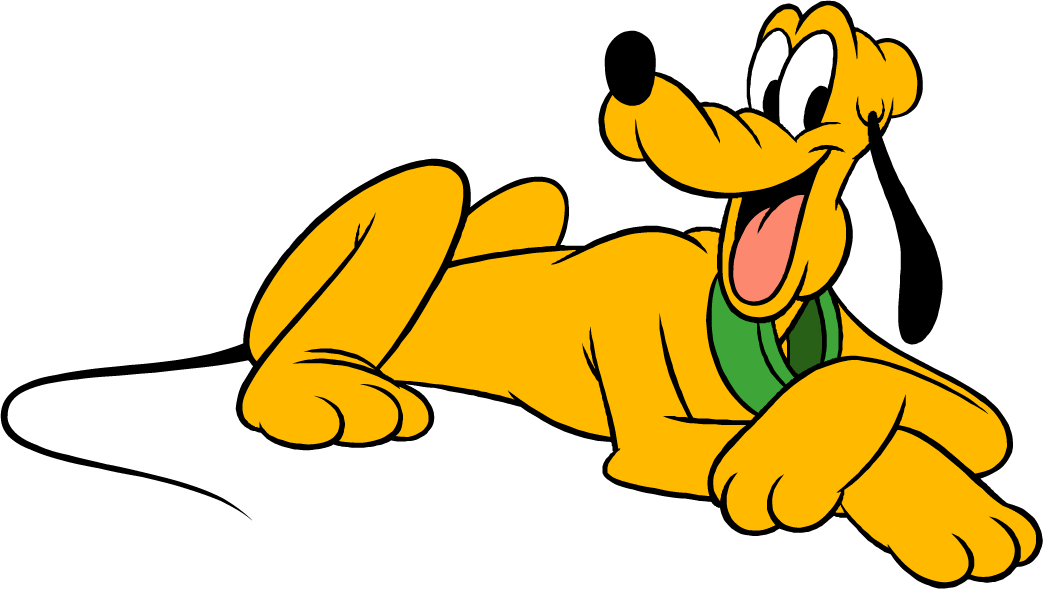 Disney Animal Dog Cartoon  Pluto  Characters Wallpaper