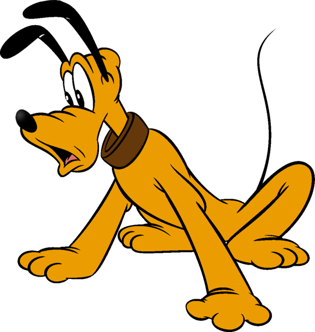 Disney Animal Dog Cartoon  Pluto  Characters Wallpaper