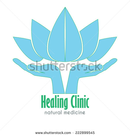 Flower Vector Icon  Business Logo Template For Alternative Medicine