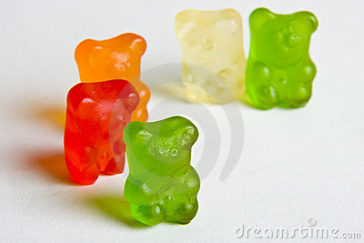 Gummy Bear Crowd 2 Editorial Stock Photo