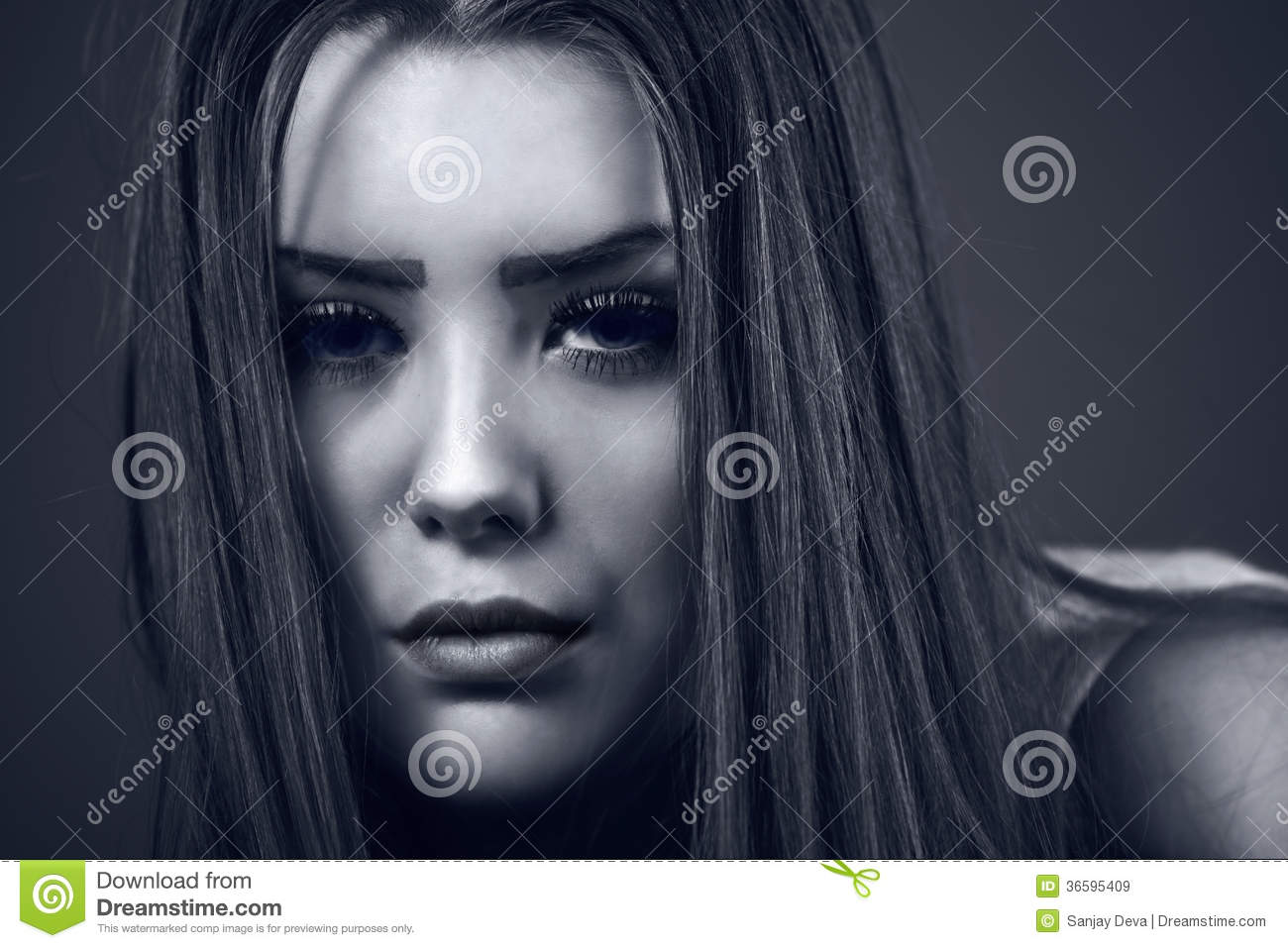 Mysterious Woman Royalty Free Stock Images   Image  36595409