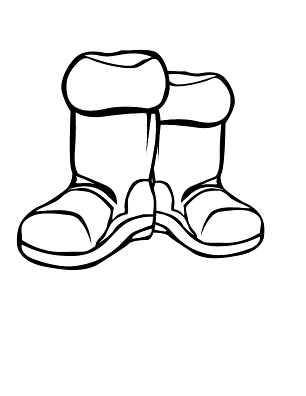 Picture Of Snow Boots   Clipart Best