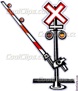 Railroad Clip Art Railway Crossing