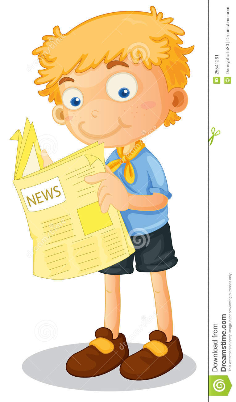 Reading Newspaper Clipart   Clipart Panda   Free Clipart Images