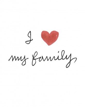 See The I Heart My Family Clip Art In Our Gallery
