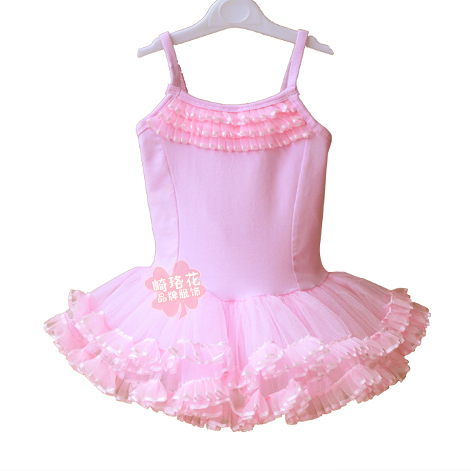 Toddler Tutu Dance Ballet Skirts Dresses Leotards Pink Size  2t 5t  Sb