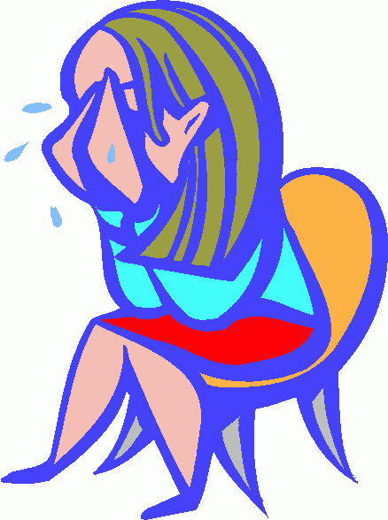 Woman Crying 4 Clipart   Woman Crying 4 Clip Art
