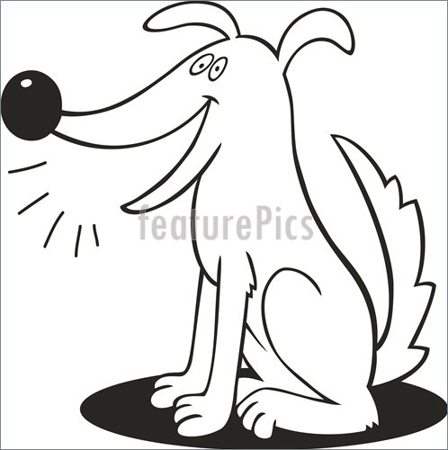 Barking Dog Clip Art   Free Vector Download