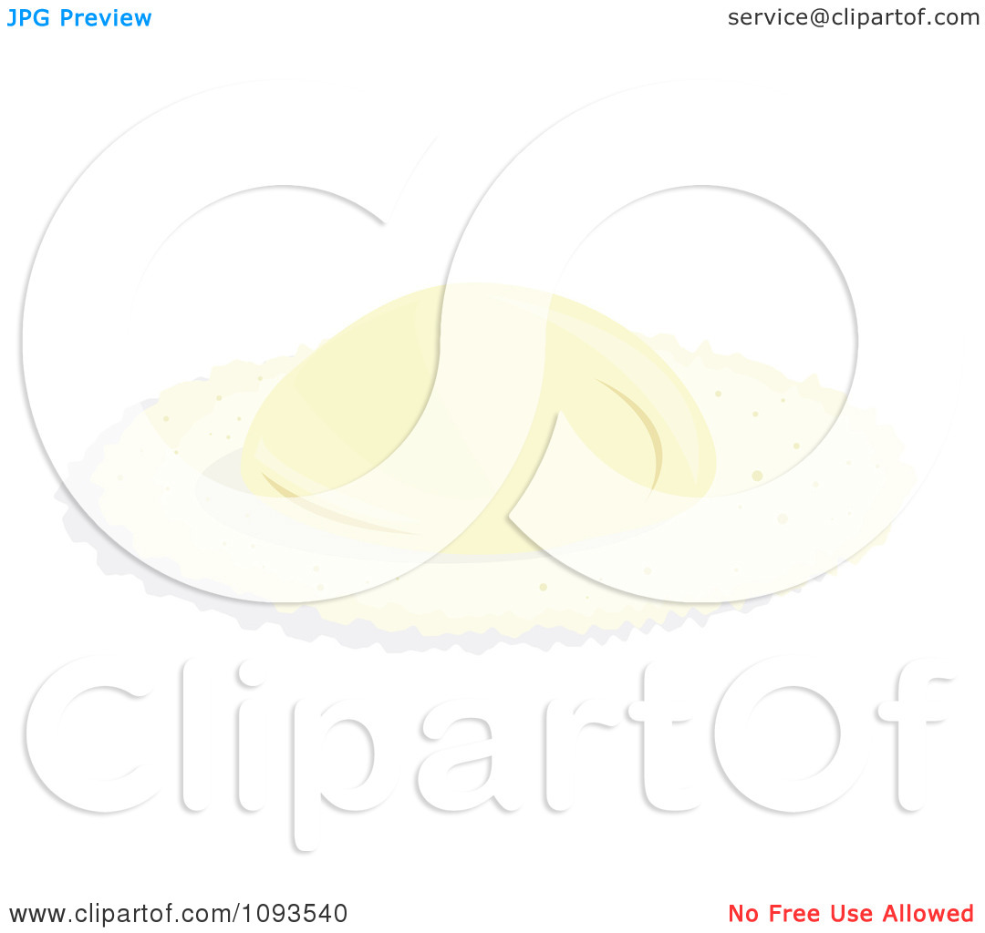 Clipart Ball Of Dough   Royalty Free Vector Illustration By Randomway