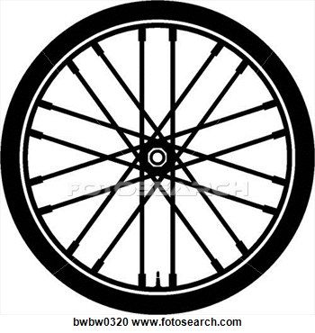 Clipart   Bike Tire  Fotosearch   Search Clipart Illustration Posters