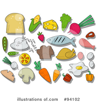 Food Clipart  94102   Illustration By Bnp Design Studio