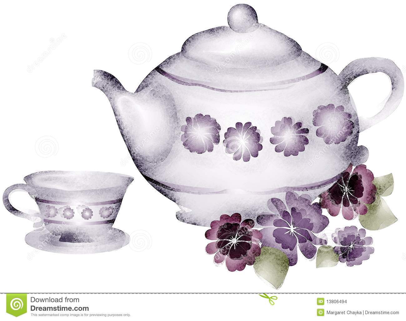 Gallery For   Tea Pot Clip Art
