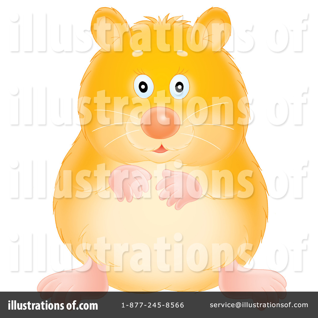 Hamster Clipart  1058931 By Alex Bannykh   Royalty Free  Rf  Stock