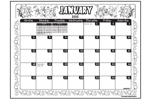January Calendar At Lakeshore Learning