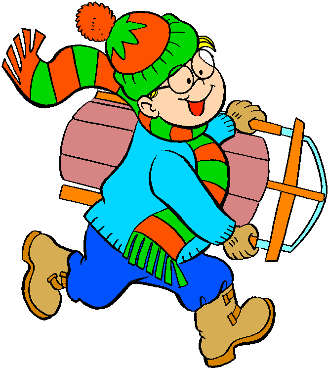 January Clip Art For Kids Entire Winter Without Even