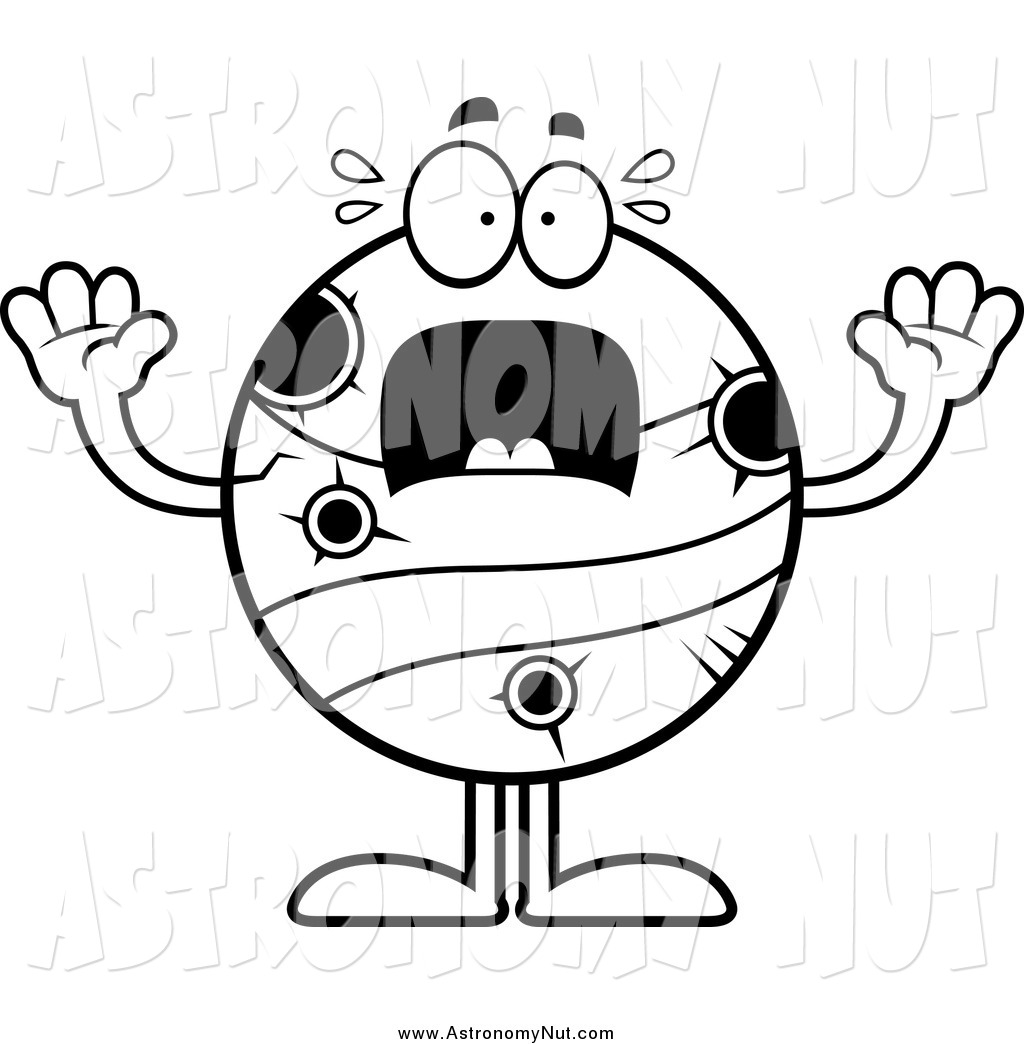 Mercury Clipart Black And White Clipart Of A Black And White Screaming