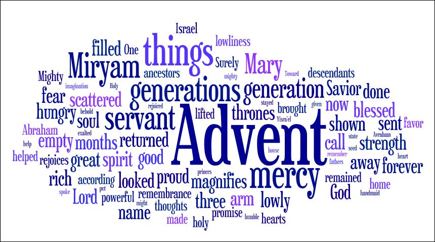 More Meredith Gould  A Wordle For The 4th Sunday Of Advent 2012