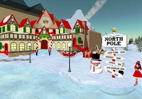 North Pole Santa S Workshop