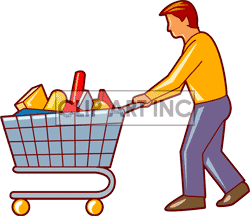 People Shopping Clip Art Clip Art People