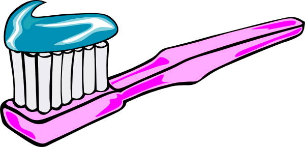 Pink Toothbrush Clip Art At Clker Com   Vector Clip Art Online