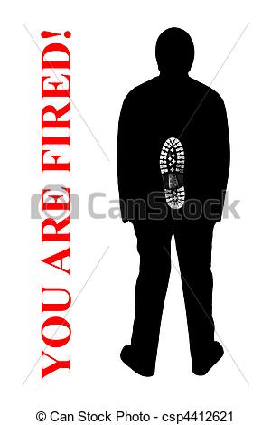 Stock Illustration   You Are Fired    Stock Illustration Royalty Free