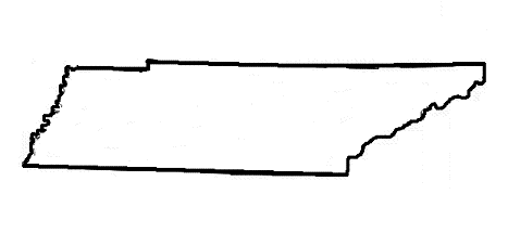 Tennessee State Outline Clip Art