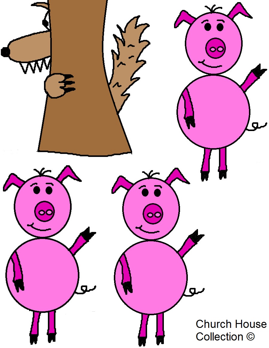The Three Little Pigs And The Big Bad Wolf Craft And Lesson