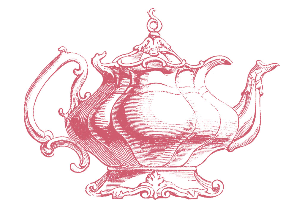 Vintage Clip Art   Best Teapot Ever    The Graphics Fairy