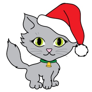 14 Christmas Cat Clip Art Free Cliparts That You Can Download To You